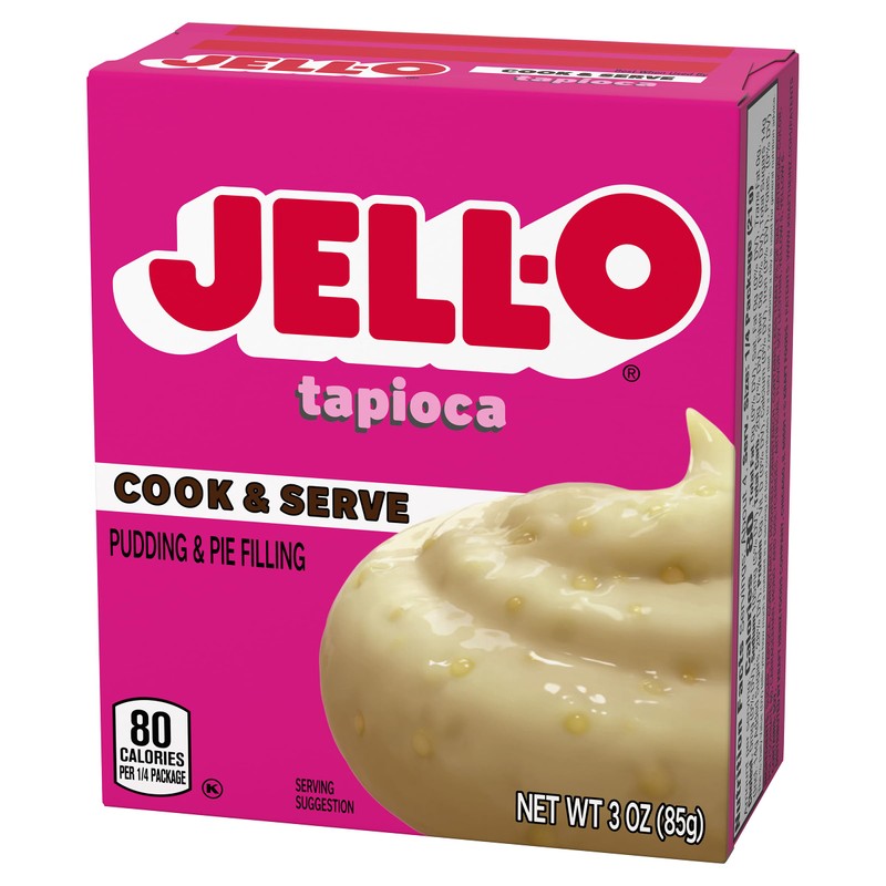 Jell-O Cook & Serve Tapioca Fat Free Pudding & Pie