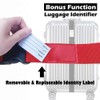 TRANVERS Luggage Straps for Suitcase Protection Heavy Duty Adjustable 2-Pack