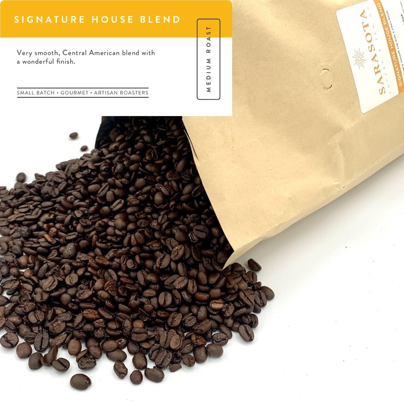 Sarasota Coffee Whole Bean Signature House Breakfast Blend | Medium