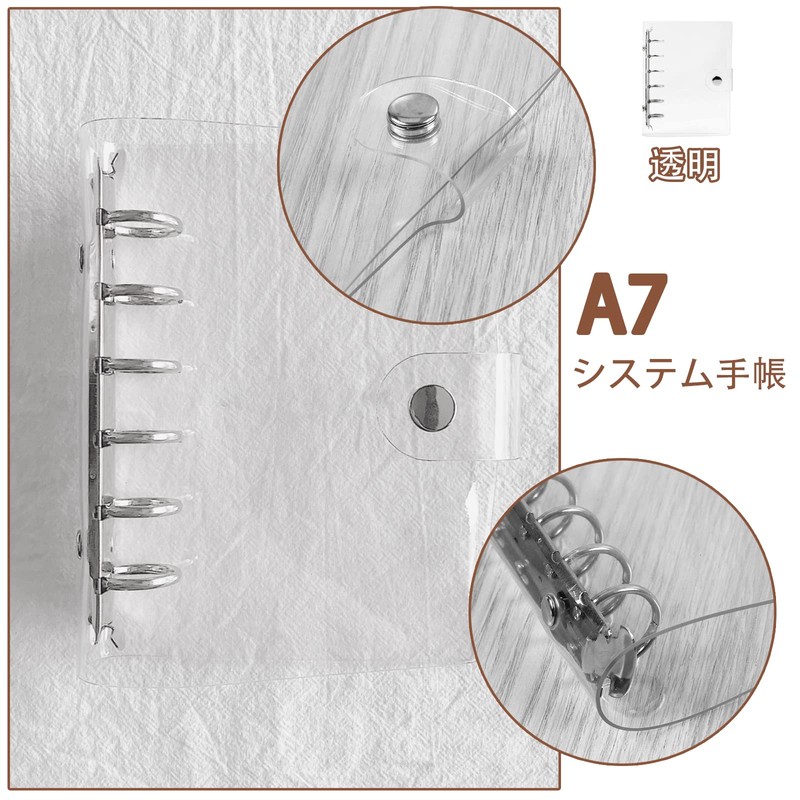 DY.2ten Notepad, Personal Notebook, Mini 6 Holes, A7, Pocket Size,