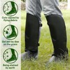 ZELARMAN Leather Weed Eater Leg Chaps, Lawn Care Leg Gaiters,