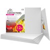 PHOENIX Small Painting Canvas Panels 6x8 Inch, 12 Value Pack