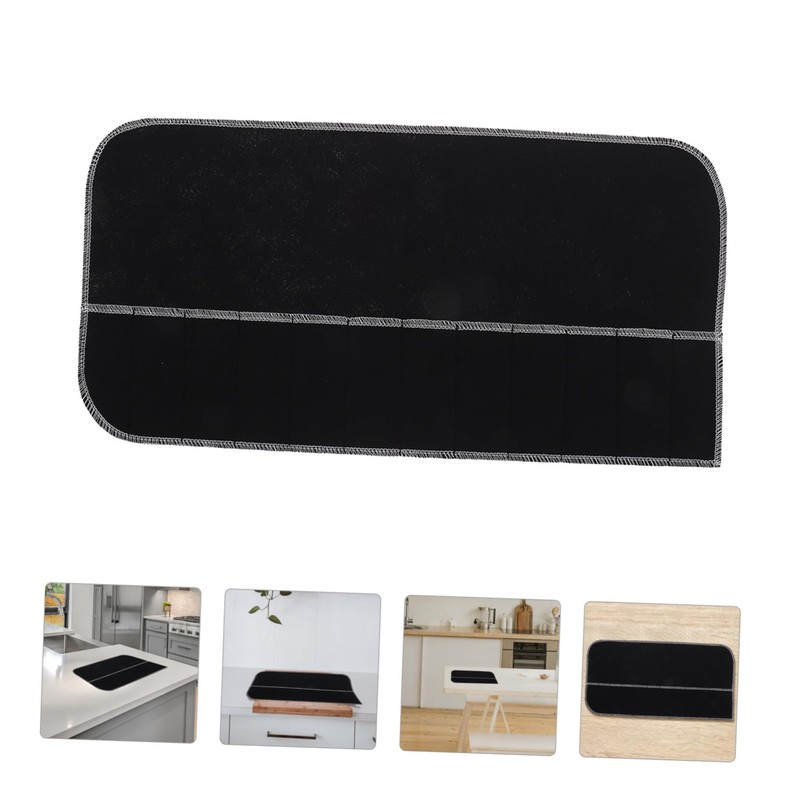 STOBAZA Camping Party Essential 2pcs Silverware Storage Bag Tarnish Large