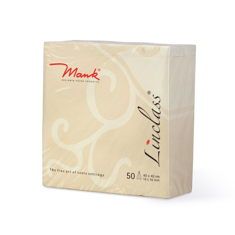 Mank Airlaid Napkins Flair 40 x 40 cm | Premium