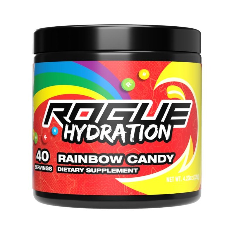 Rogue Hydration Sugar-Free Electrolyte Powder Drink Mix Tub - 40