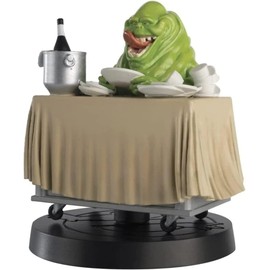 Ghostbusters - Eaglemoss Hero Collector 11cm 1:16 Scale Resin Slimer Dining at Food Trolley Figurine