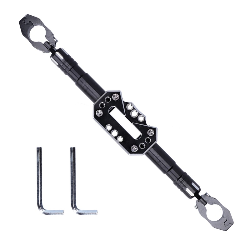 7/8in 22mm Motorcycle Balance Crossbar Handlebar Strengthen Lever Bar MultiFunctional