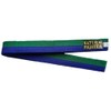 MMASPORT The Fight Evolution Karate Judo Aikido Taekwondo Belt for Martial Arts Basic Cotton (Green/Blue, 240.00)