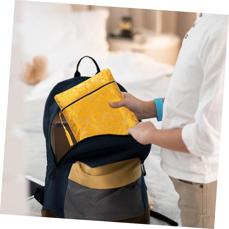 Gadpiparty Versatile Multi Function Pencil Bag Capacity Zipper Storage Pouch