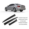 3PCS Car Universal Spoiler Thermal Stability Strong Grip Lightweight Rear