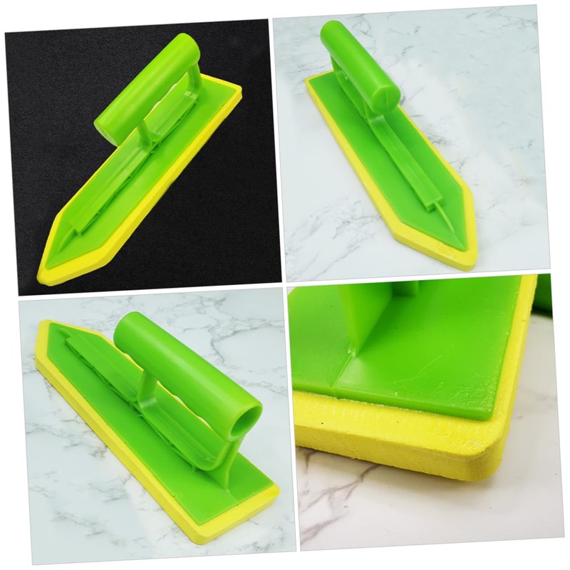 Operitacx 2pcs Multi Function Sponge Trowel Tool Convenient Handheld Grout