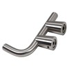 Gedotec Jupitar Coat Hook Stainless Steel Coat Hook Silver Matt