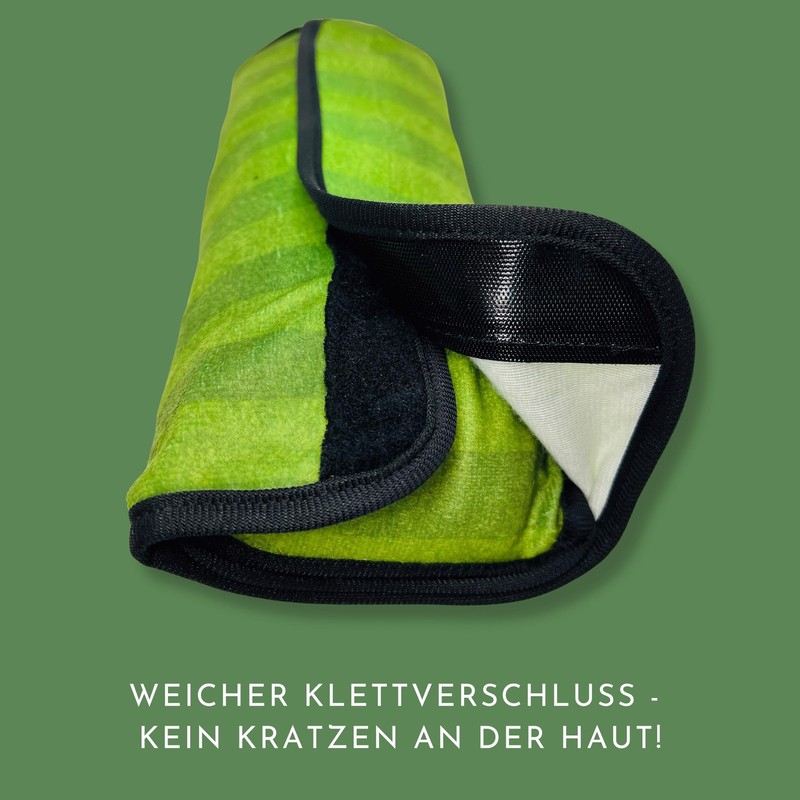 HECKBO 2x Seat Belt Pads + 1x Seat Belt Cushion