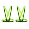 Bowarepro Safety Vest, Fluorescent Belt, Reflective Vest, Set of 2,