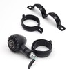 YnGia Motorcycle Turn Signal Light Bracket, 2PCS Universal 32-41mm Turn