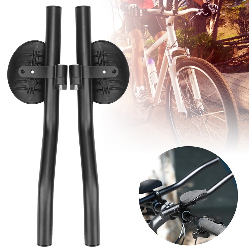 Bike Rest Handlebar Set Cycling Bicycle TT Bars Arm Relaxation