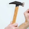 Tofficu Shoe Repair Hammer with Comfortable Grip Durable Handle Tack