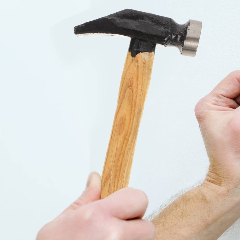 Tofficu Shoe Repair Hammer with Comfortable Grip Durable Handle Tack
