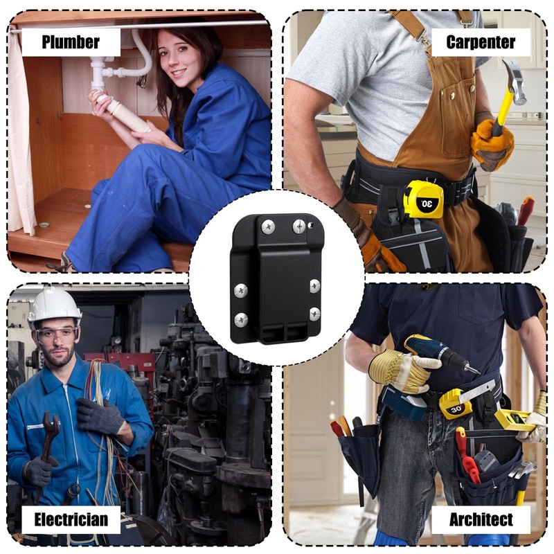 Molain Drill Belt Clip for Tool - Universal Tape Measure