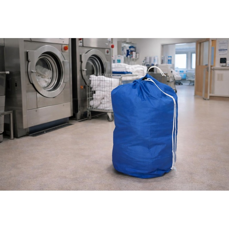 INCO-CARE Durable Laundry Bag with Drawstring and Carry Handle, Heavy