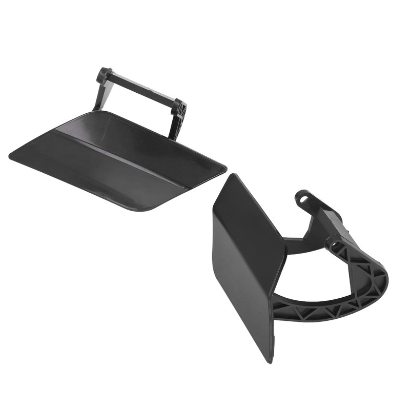 1 Pair Left Right Bumper Headlight Washer Nozzle Cover Bumper