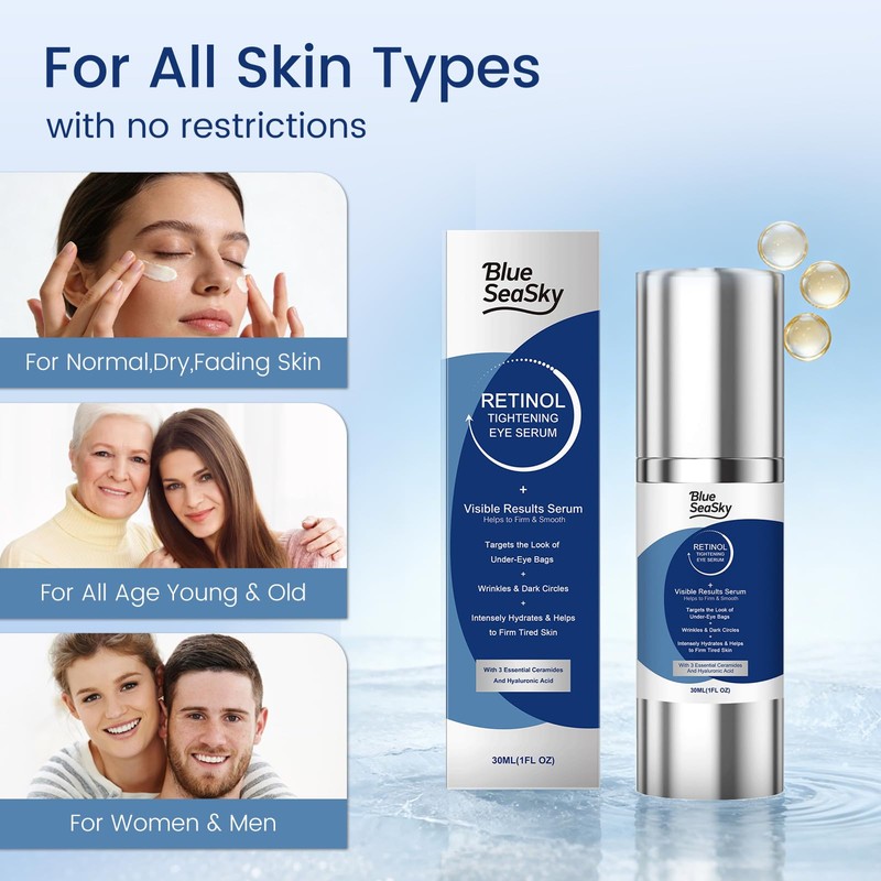 Eye Cream with Retinol for Anti Aging,1FlOz