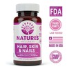 Biotina Natures Wellness para Cabello, Piel y Uñas con 60