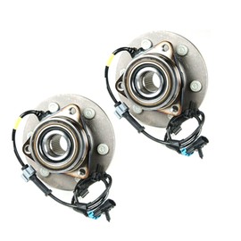 DTA Front Wheel Bearing & Hub Assembly NT515036 x2 (Pair) 6 Lug Hub - 4WD/AWD Only - Escalade, Avalanche, Silverado 1500, Suburban 1500, Sierra 1500, Tahoe, Yukon