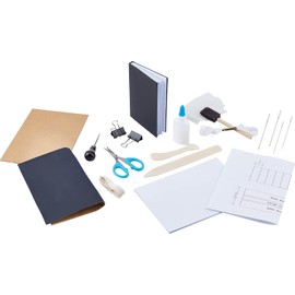 WEBEEDY Bookbinding Accessories Set, Bookbinding Craft Kit with Tools for DIY Bookbinding Crafts and Sewing Accessories, Birthday Gift for Boys and Girls