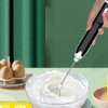 Electric Egg Beater Portable Multi Gears Milk Frother Rechargeable Kitchen