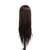 Hairdressing Mannequin Head 63cm Synthetic Fiber Head Styling Middle Part