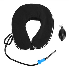 Inflatable Cervical Collar Adult Home Neck Stretching Devices Traction Support BraceBlue