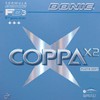 Donic Coppa X2 Platin Soft Table Tennis Rubber (Black, MAX)