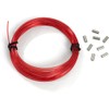 Cressi Multifilament Ø 1.8 mm w/Crimps, Red, 25 ft