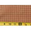 Moda Fabrics By 1/2 Yd, Rust & Gold Checked Cotton,