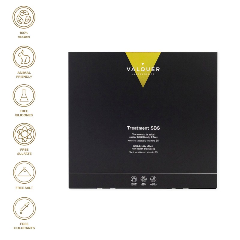 Valquer Professional Capillary Treatment (sbs) for Damaged Hair, Anti-Scalf, Hair