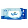 Bebin Super Toallitas Húmedas 12 Piezas De 80's Tapa Rígida
