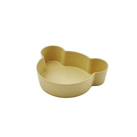 tak BIO KIDS DISH bowl bear S Tuck Bio Kids Dish Bowl S Yellow