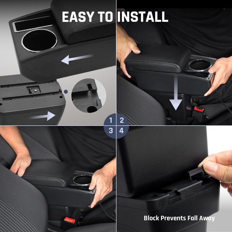 YJYWZH Car Armrest Box for Toyota bB Scion xB 2004