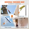VEVOR Manual Pole Saw,4.6-9.8 ft Extendable Tree Pruner, Sharp Steel