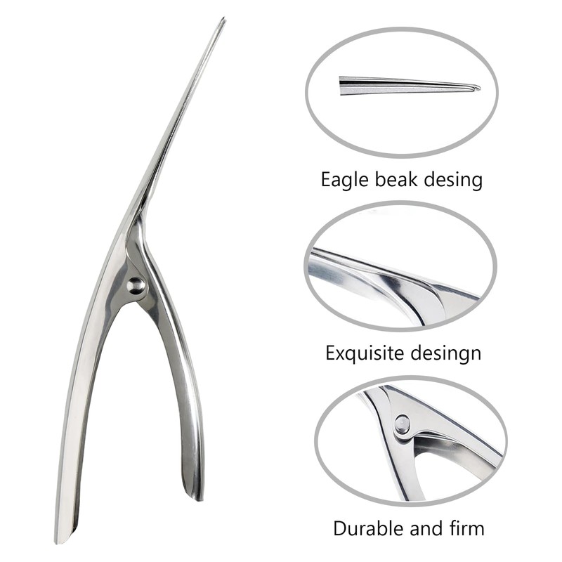 2 PCS Shrimp Deveiner Tool and Shrimp Peeler,Stainless Shrimp Knife