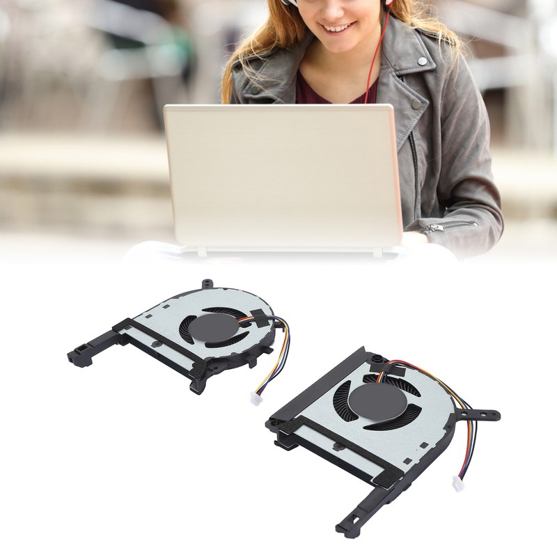 Laptop CPU GPU Cooling Fan Replacement for ASUS FX505 FX505DT