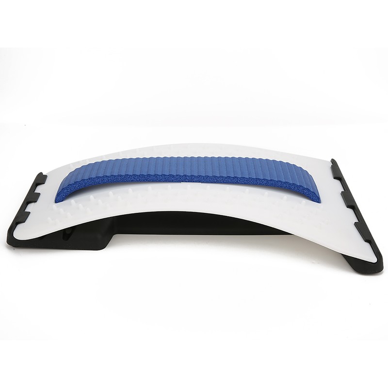 Spine Corrector Waist Lumbar Vertebra Stretching Traction Massager Relieve Support