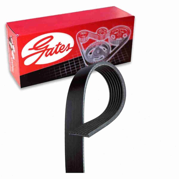 Gates Micro-V Serpentine Belt compatible with Lexus ES350 3.5L V6