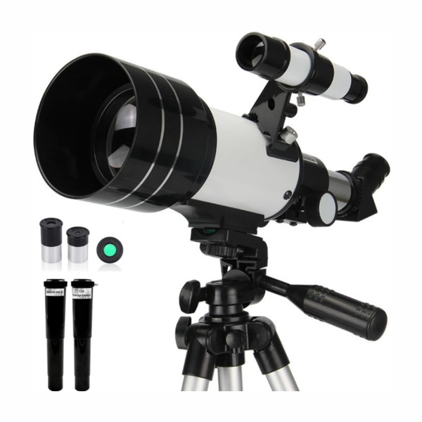 Astronomical Telescope, Objective Lens Focal Length 300, Aperture 70, Maximum