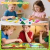 Dinosaur Playdough Sets for Kids Ages 2-4, Family Board Games