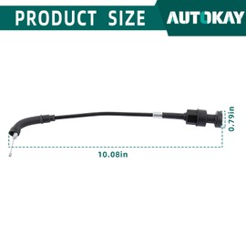 AUTOKAY 27490-04 Carburetor Choke Cable for Harley Davidson CV40 mm XL883 27465-04