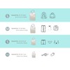 Compression Packing Cubes Set Extensible Travel Luggage Organiser Bags for