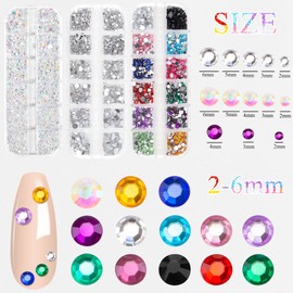 6000 Pcs Rhinestones for Graduation Cap Rainbow Flatback Rhinestones for Crafting and 3PCS B7000 Glue (Set 1), 3 Boxes of 4500 PCS Resin Rhinestones Gems Charms for Bedazzling DIY Crafts Tumblers