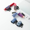 6 Pack Compact Clip-On Chapstick Holder Premium Release Clip Neoprene